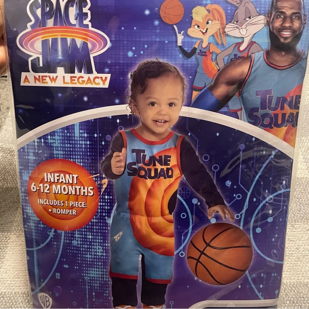 Space Jam Tune‎ Squad Costume, 6-12 months
